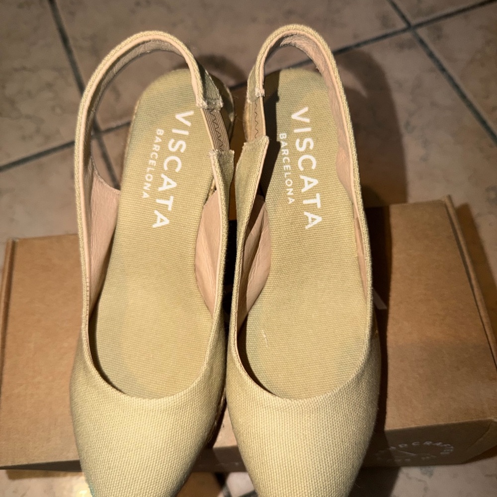 Viscata Barcelona Women's Canvas Slingback Espadrilles